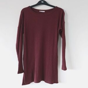 Zara modal blend long sleeve top  size S